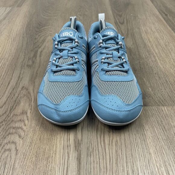 Xero Prio Shoes Womens Size 10 Blue Gray Barefoot Minimalist Running Gym Lace Up - Picture 2 of 9